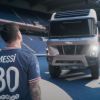 Lionel Messi junto al Gaussin H2 Racing Truck.