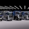 La gama completa de Gaussin H2 Truck.