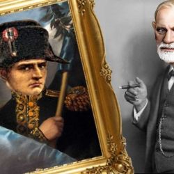 Freud analiza un San Martín que se cree Napoléon.