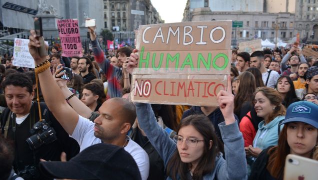 Jovenes en marcha contra el cambio climático, 2019