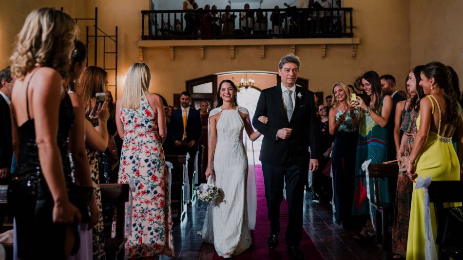 Horacio Rosatti y la boda de su hija, Mercedes