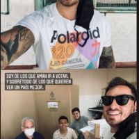 Así fueron a votar los famosos en las elecciones para Diputados y Senadores nacionales