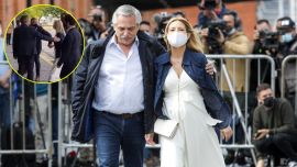 Alberto Fernandez y Fabiola Yañez