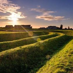 El lugar está ubicado en la antigua ciudad de Richborough, Kent.