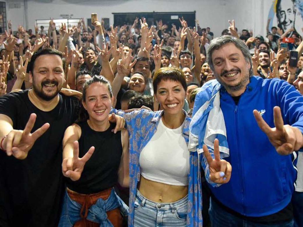 Gracias Máximo" | La Cámpora festejó el estrecho triunfo de Mayra Mendoza  en Quilmes | Perfil