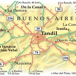 Mapa de la zona.