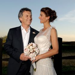 Juliana Awada y Mauricio Macri casamiento