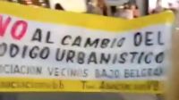 Protestas de Vecinos por construcción de Torres en Barrios porteños 20211116