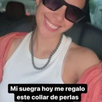 Barby Franco mostró el costoso regalo que le hizo la madre de Fernando Burlando