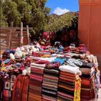 Las fotos de la China Suárez visitando el norte argentino 