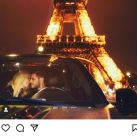 Wanda Nara y Mauro Icardi compartieron un apasionado video besándose bajo la Torre Eiffel 