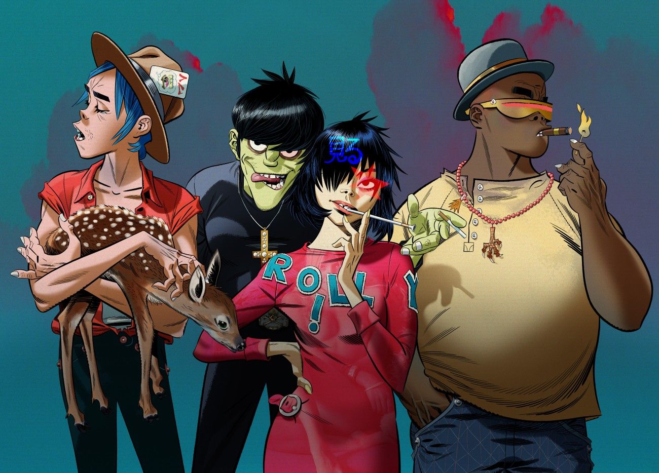 Gorillaz.