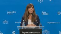 La portavoz de la Presidencia, Gabriela Cerruti