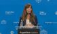La portavoz de la Presidencia, Gabriela Cerruti