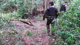 Fue durante una de las habituales recorridas por la reserva.
