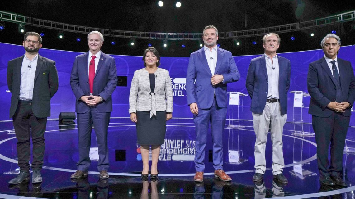 Candidates in the 2021 Chilean election.