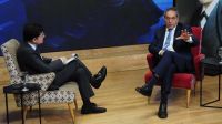 Daniel Scioli, en la entrevista con Jorge Fontevecchia.