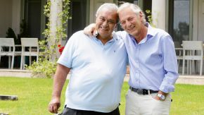 Marcelo Longobardi y su chofer, Carlos
