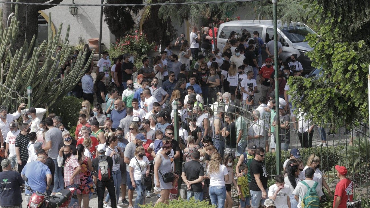 La triste despedida a Lucas González, el joven asesinado por policías de la Ciudad en Barracas.