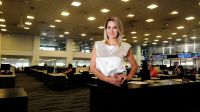 Carolina Losada, en la entrevista con Jorge Fontevecchia.