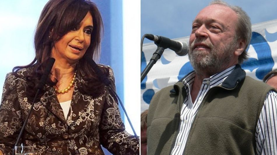 Cristina Kirchner y Hugo Biolcati