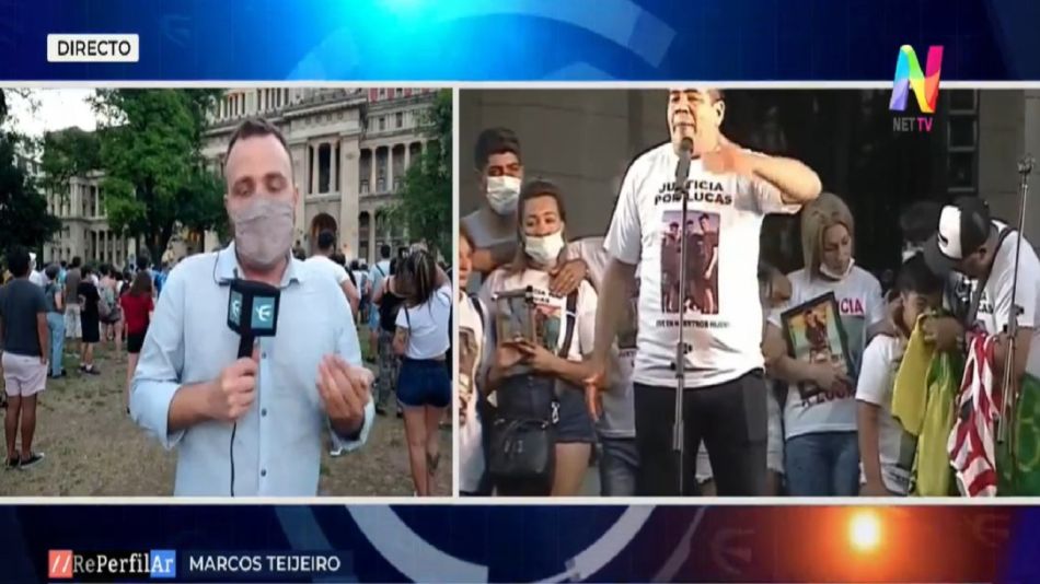 Caso Lucas González: así se vivió la movilización en el Palacio de Tribunales