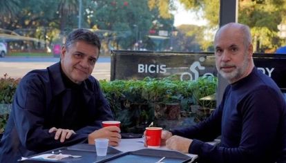 El 14 de julio ambos dirigentes se reunieron y acordaron que Jorge Macri no encabezaría la lista.