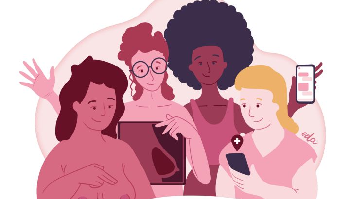 Onco Tinder: una comunidad rosa para atravesar el cáncer de mama