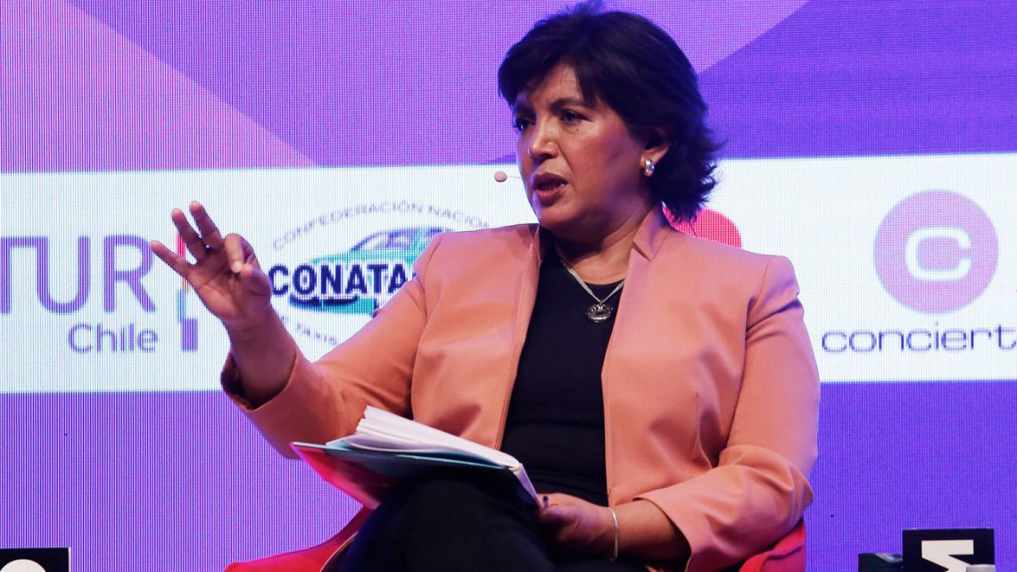 Chilean Senator Yasna Provoste.