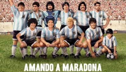 Amando a Maradona, uno de los tantos metrajes de la vida del Diez.