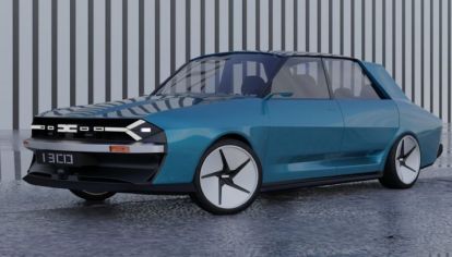 Presentaron un nuevo Renault 12 con líneas retro