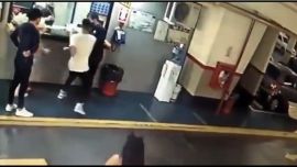 Marcha atrás: el agresor del playero iba a entregarse por orden del padre, cambió de idea y escapó con la madre