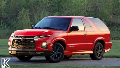 Mirá esta posible Chevrolet Blazer con ADN retro