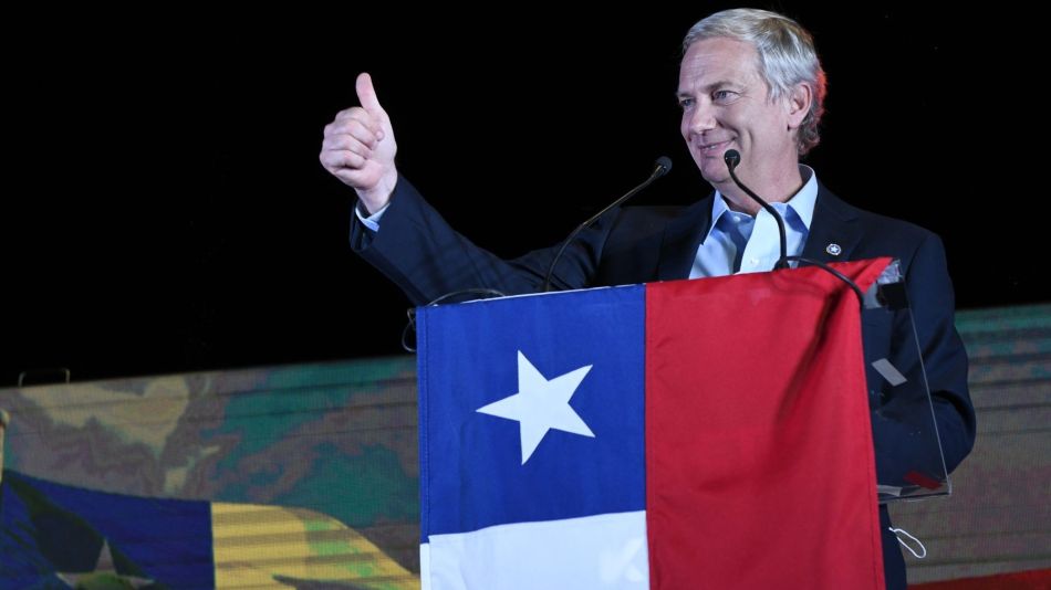 Republican Party Presidential Candidate Jose Antonio Kast Holds Election Night Rally