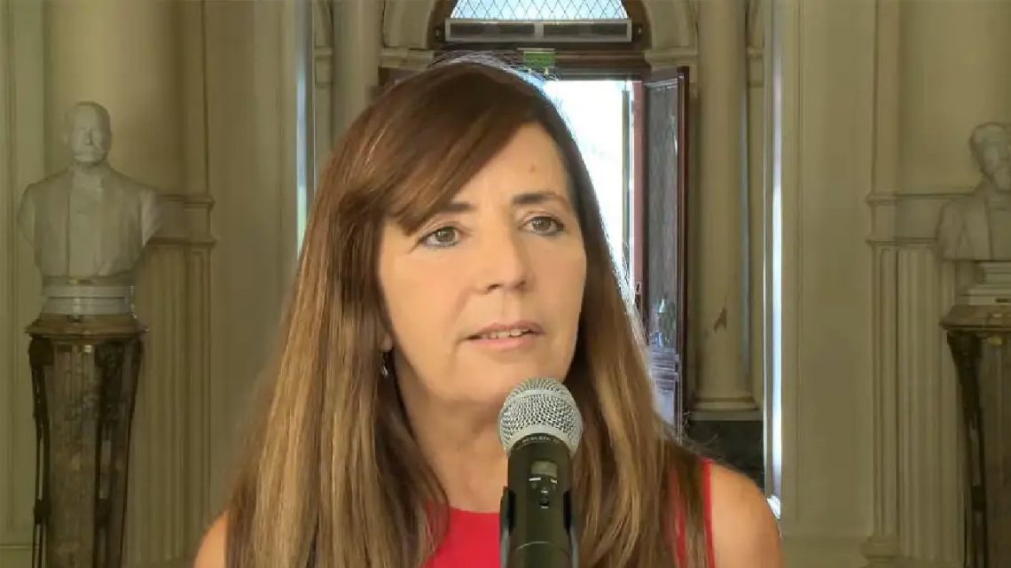 Presidential Spokesperson Gabriela Cerruti