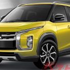Posible diseño mini SUV Mitsubishi