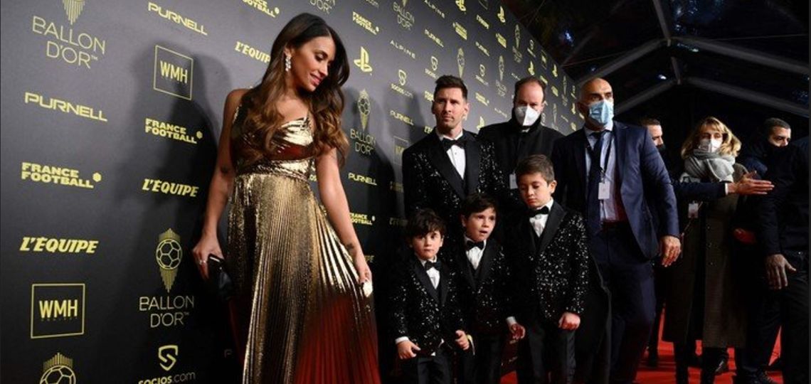 Antonela Roccuzzo y Dior: La combinación que se robó las miradas en la entrada del Balón de Oro