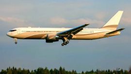 Este Boeing 767-300ER está casi nuevo, apenas tiene 7.080 horas de tiempo de vuelo.