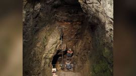 Dos de los tres huesos hallados podrían provenir de una persona o de individuos relacionados.