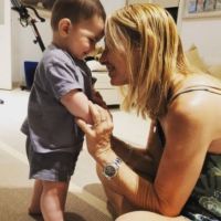 Las tiernas postales del hijo de Sofía Sarkany el día que cumplió 8 meses