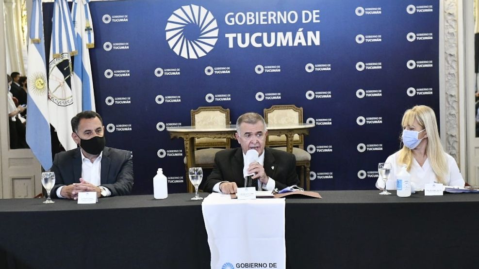gobernador de Tucumán Osvaldo Jaldo 20211201