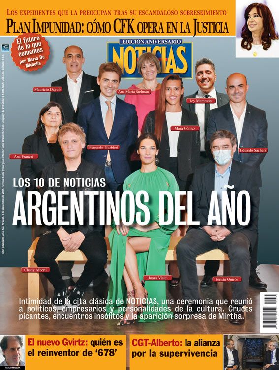 Tapa Nº 2345: Los 10 argentinos del año | Foto:Pablo Temes
