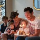 Benjamín Vicuña festejó su cumpleaños con sus cinco hijos
