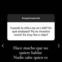 Ángel de Brito fue contundente sobre el novio de Loly Antoniale: "Nadie sabe..."