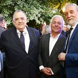 Cristiano Rattazzi, Eduardo Valdés, Fernando Longo y Edi Zunino. | Foto:Cedoc