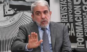 Aníbal Fernández, en la entrevista con Jorge Fontevecchia.