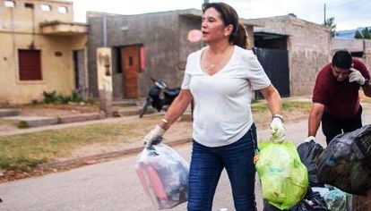 Intendenta. La radical Brizuela y Doria está peleada con el gobernador Quintela.