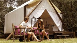 Glamping, una nueva forma de vacacionar.