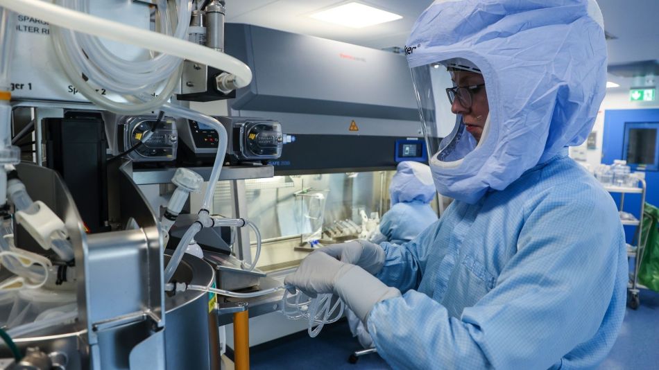 Inside BioNTech SE's New Vaccine Laboratory As Target Raised to 2.5 Billion Doses