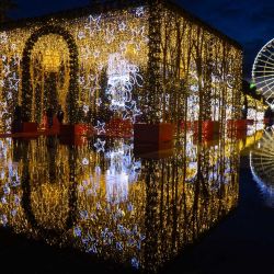  iluminación navideña en Niza, en el sur de Francia | Foto:Xinhua